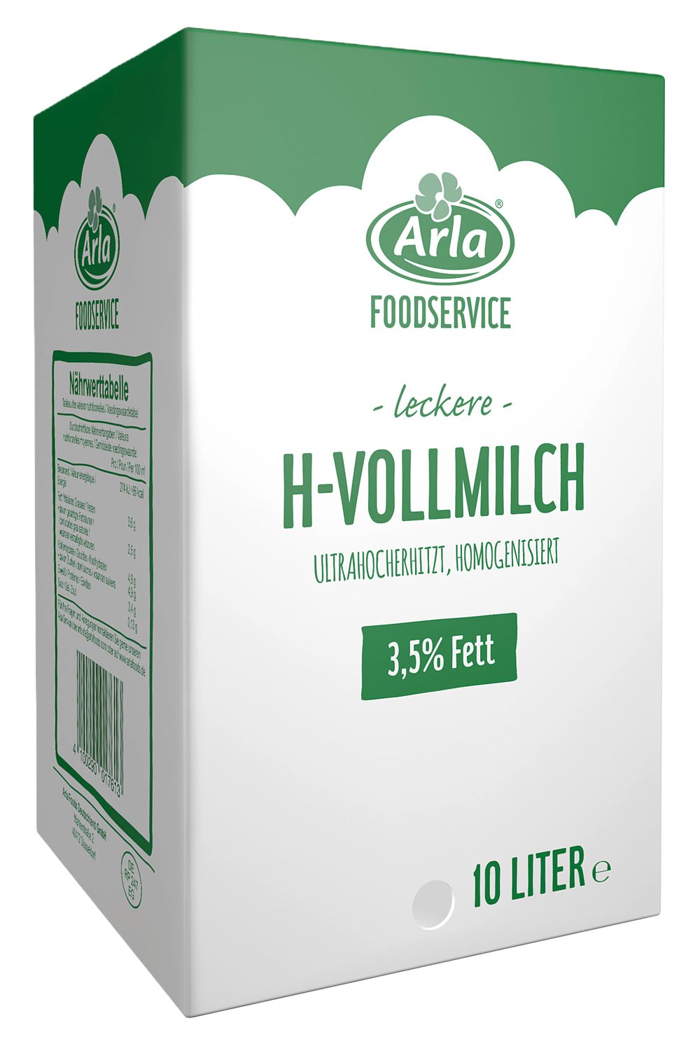 Arla H-Milch 3,5% 10 Liter Bag in Box 