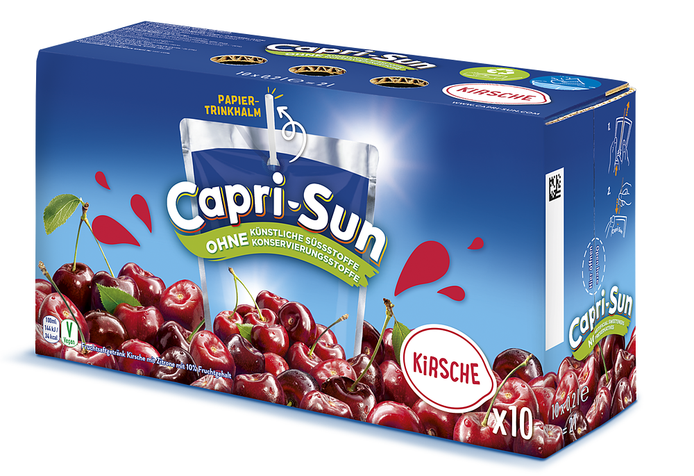 Capri-Sun Kirsche 0,2 Liter 10er Box 