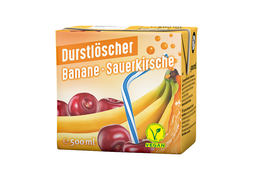 Durstlöscher Banane/Kirsch 0,5 Liter 