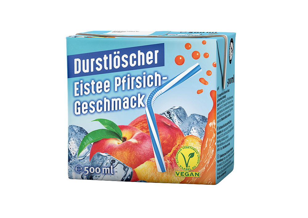 Durstlöscher Eistee Pfirsich 0,5 Liter 
