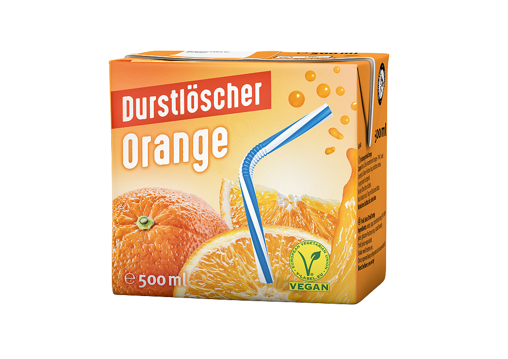 Durstlöscher Orange 0,5 Liter 