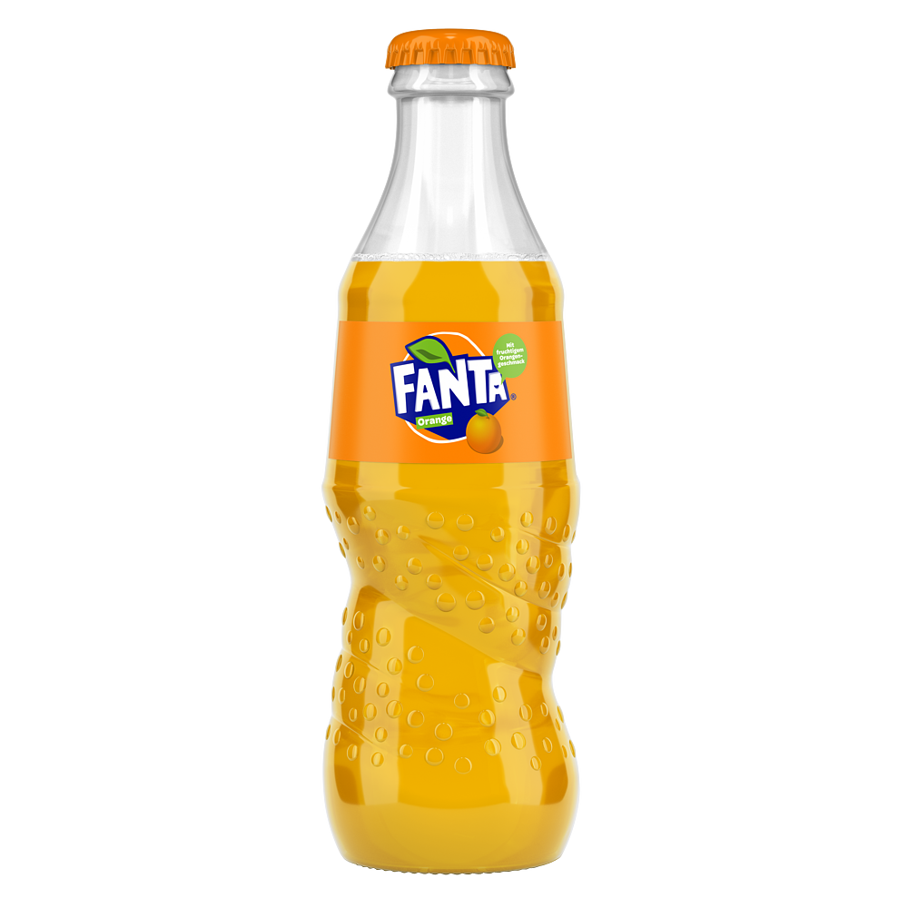 Fanta Orange Glas 0,2 Liter 