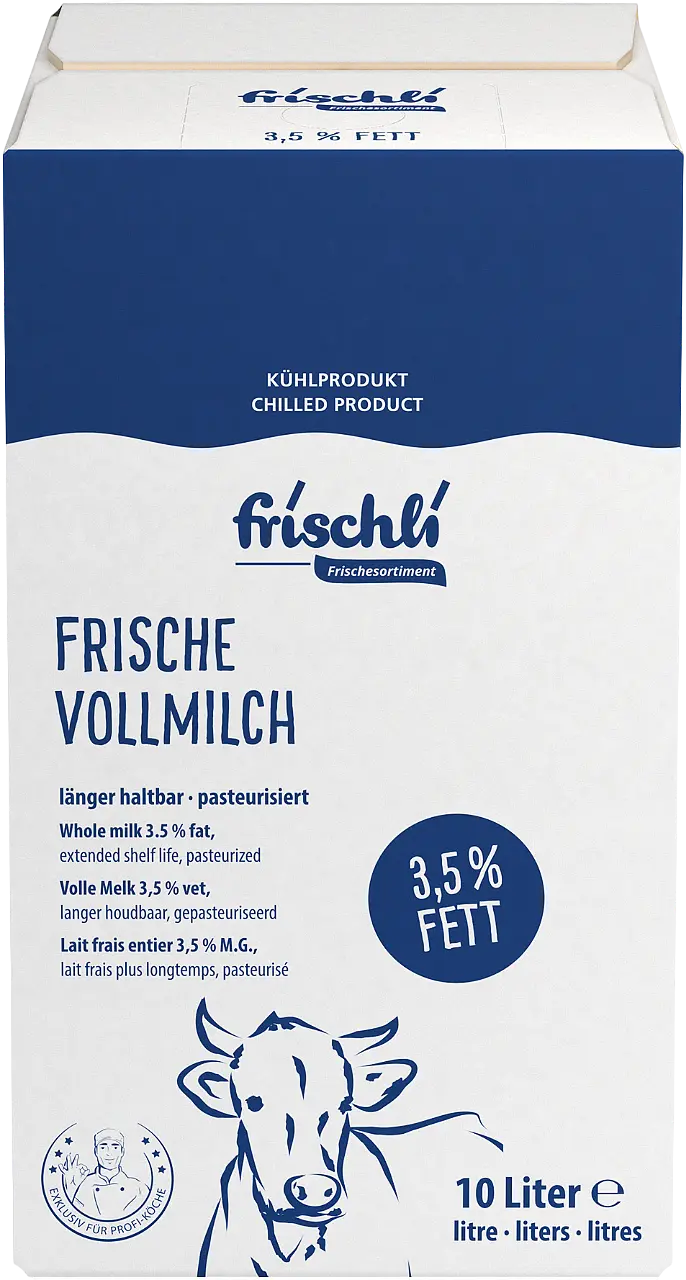 Frischli Frischmilch ESL 3,5% 10 Liter BIB 
