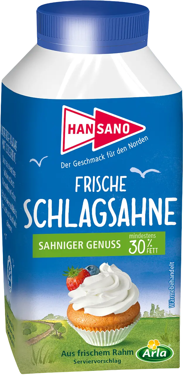 Hansano Schlagsahne 30% 250g 