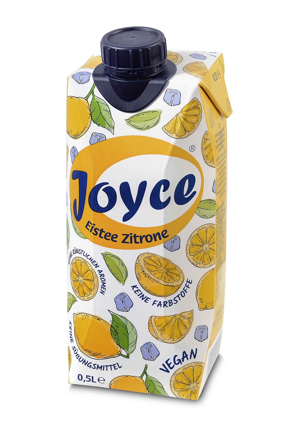 Joyce Eistee Zitrone 0,5 Liter Tetra 