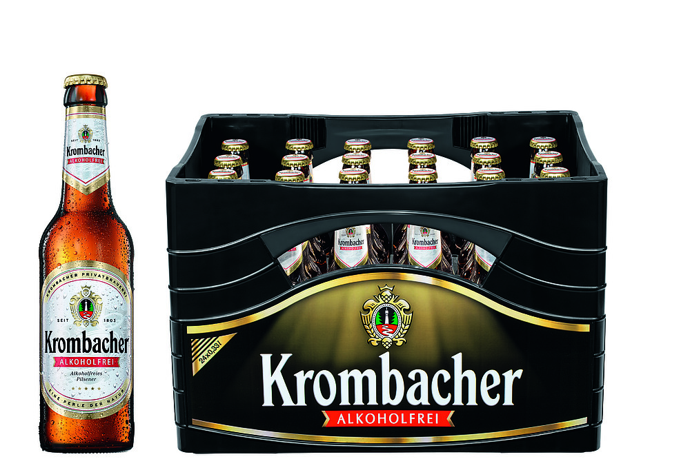 Krombacher Pils alkoholfrei 0,33 Liter 