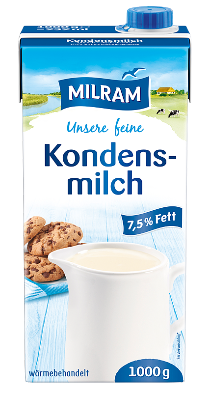 Milram Kondensmilch 7,5% 1 Liter 