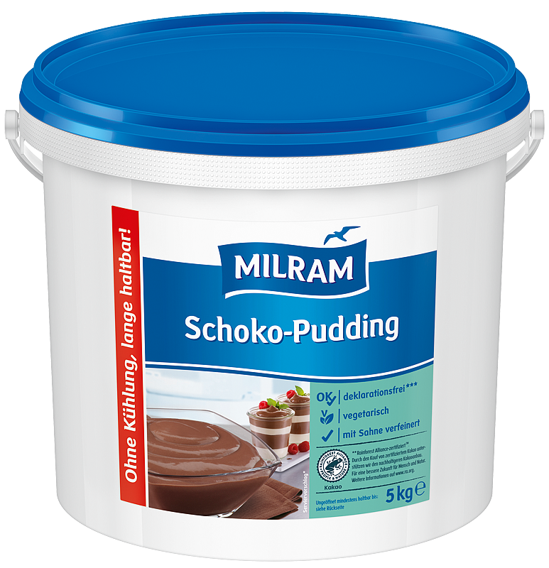 Milram Schoko Pudding 3,5% 5kg Eimer 