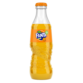 Fanta Orange Glas 0,​2 Liter 