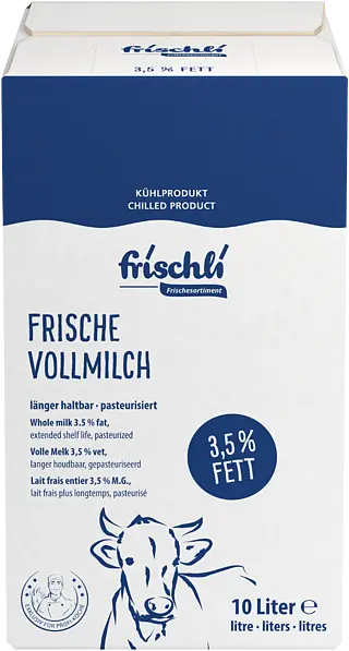 Frischli Frischmilch ESL 3,​5% 10 Liter BIB 