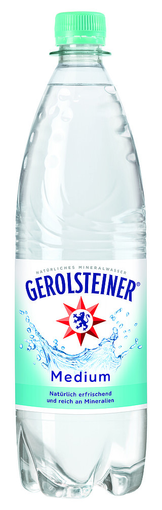 Gerolsteiner Wasser 1 Liter PET medium 