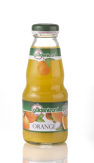 Güldenkron Orangensaft 0,​2 Liter Glas 