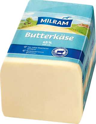 Milram Butterkäse 45% Brot 3kg 