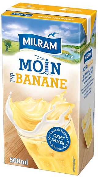 Milram Moin Drink Banane 500ml 