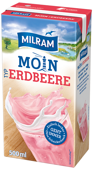 Milram Moin Drink Erdbeere 500ml 