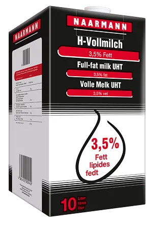 Naarmann H-​Milch UHT 3,​5% 10 Liter 
