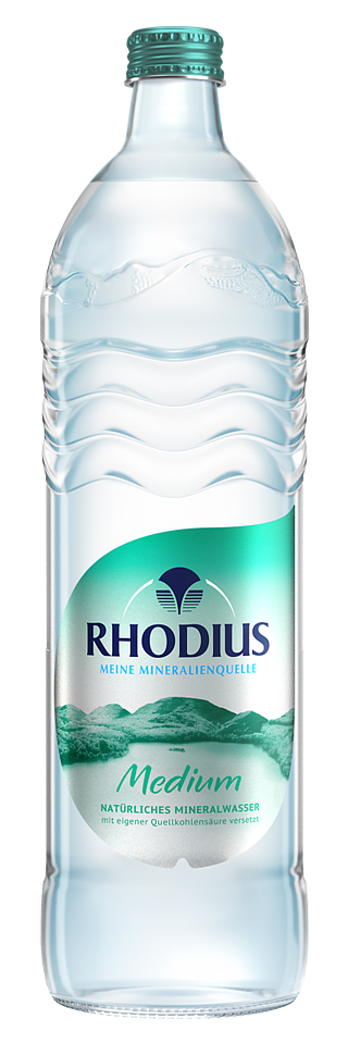 Rhodius Wasser 0,​75 Liter medium