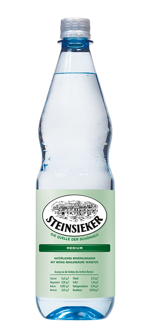 Steinsieker medium PET 1 Liter 