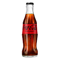 Coca Cola Zero Glas 0,​2 Liter 