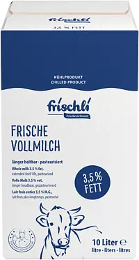 Frischli Frischmilch ESL 3,​5% 10 Liter BIB 