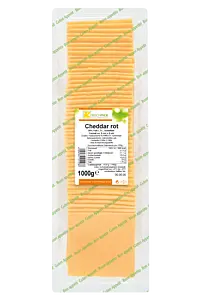 Frischpack Cheddar rot 50% Scheiben 1kg