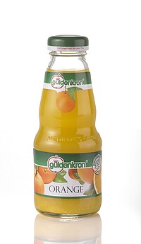 Güldenkron Orangensaft 0,​2 Liter Glas