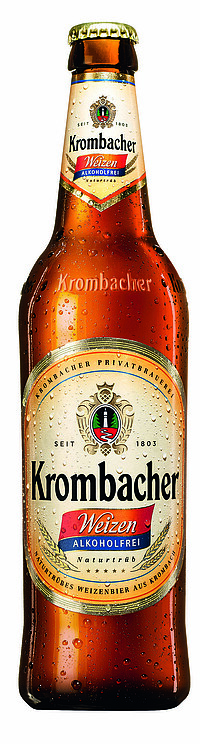 Krombacher Weizen alkoholfrei 0,​5 Liter 