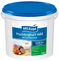 Milram Fruchtjoghurt 3,​5% Pfirsich-​Maracuja 5kg