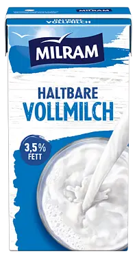 Milram H-​Milch mit Strohhalm 500ml 