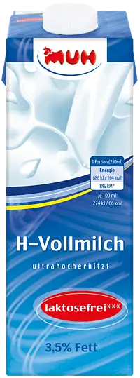 MUH H-​Milch lactosefrei 3,​5% 1 Liter 