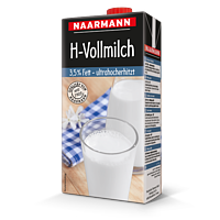 Naarmann H-​Milch 3,​5% 1 Liter mit Ausgießer 