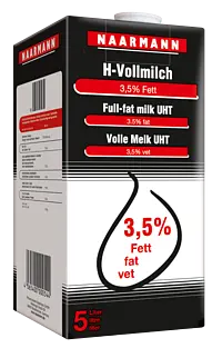 Naarmann H-​Milch UHT 3,​5% 5 Liter 