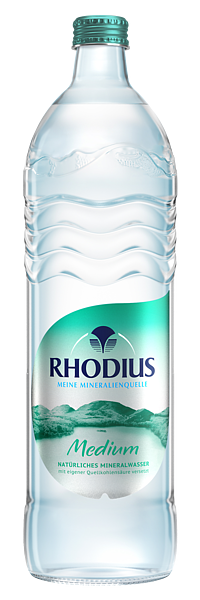 Rhodius Wasser 0,​75 Liter medium