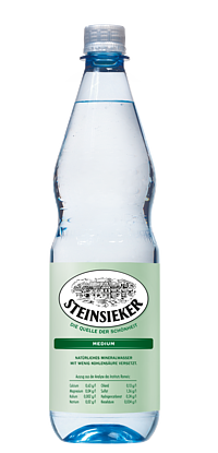 Steinsieker medium PET 1 Liter